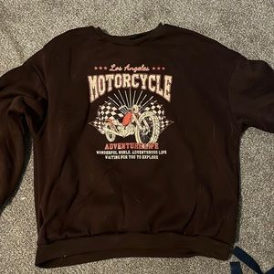 Brown sweatshirt